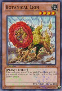 Botanical Lion [BP02-EN074] Mosaic Rare | Exor Games Summserside