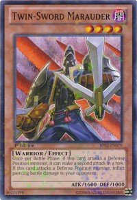 Twin-Sword Marauder [BP02-EN079] Mosaic Rare | Exor Games Summserside