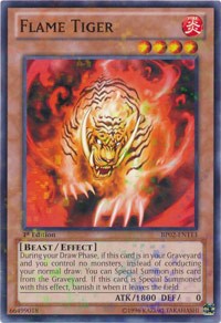 Flame Tiger [BP02-EN113] Mosaic Rare | Exor Games Summserside