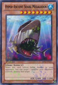 Hyper-Ancient Shark Megalodon [BP02-EN121] Mosaic Rare | Exor Games Summserside