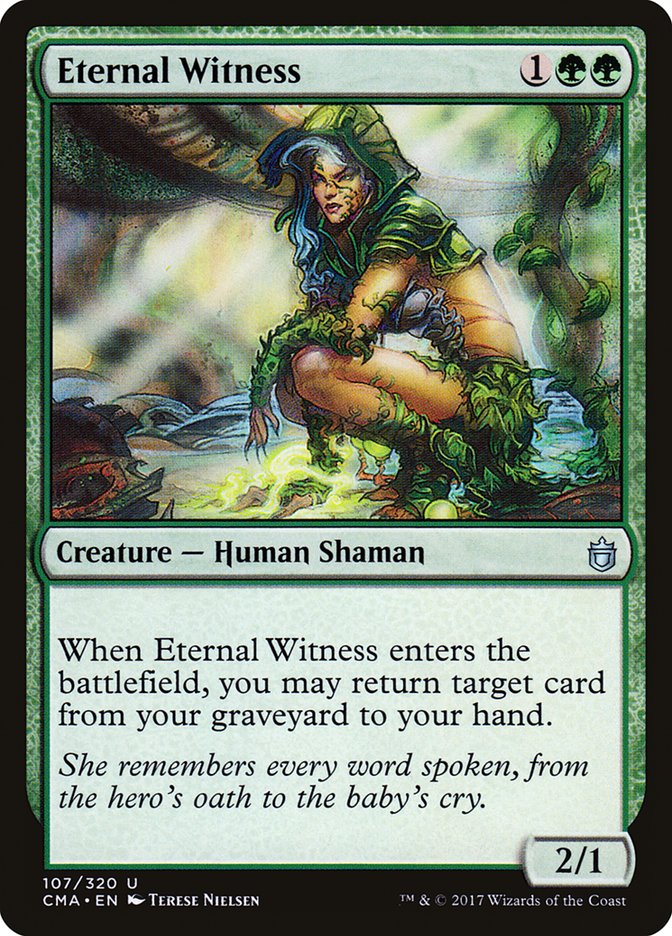 Eternal Witness [Commander Anthology] | Exor Games Summserside