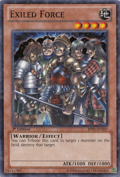 Exiled Force [BP01-EN059] Starfoil Rare | Exor Games Summserside