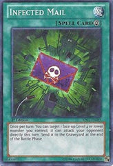 Infected Mail [BP01-EN085] Starfoil Rare | Exor Games Summserside