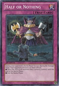 Half or Nothing [BP01-EN101] Starfoil Rare | Exor Games Summserside