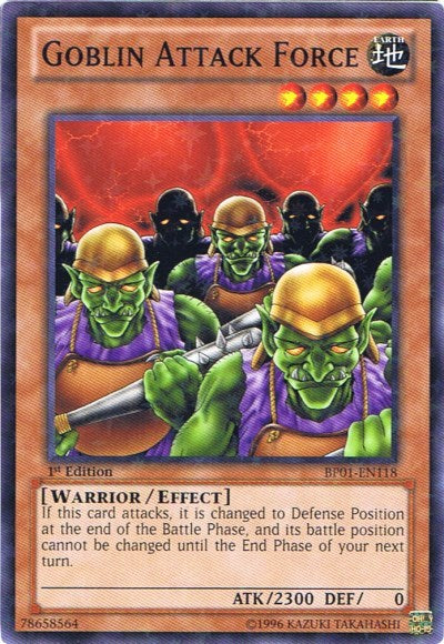 Goblin Attack Force [BP01-EN118] Starfoil Rare | Exor Games Summserside