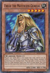 Freed the Matchless General [BP01-EN123] Starfoil Rare | Exor Games Summserside