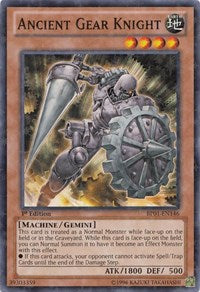 Ancient Gear Knight [BP01-EN146] Starfoil Rare | Exor Games Summserside