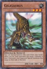 Gilasaurus [BP01-EN177] Starfoil Rare | Exor Games Summserside