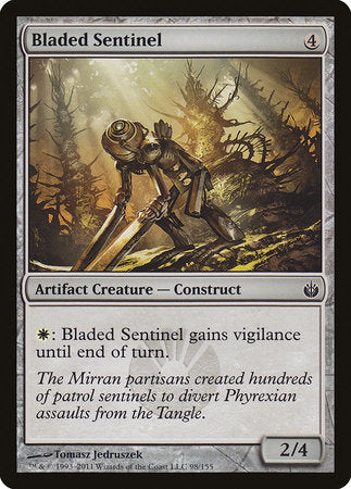 Bladed Sentinel [Mirrodin Besieged] | Exor Games Summserside