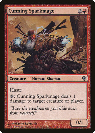 Cunning Sparkmage [Worldwake] | Exor Games Summserside