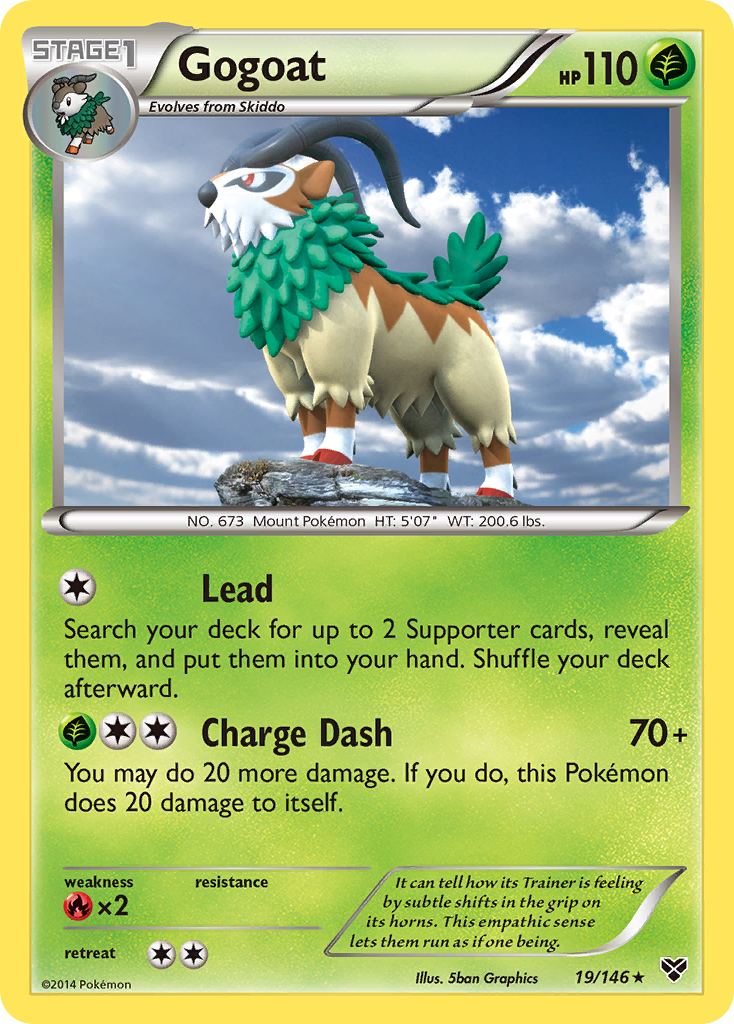 Gogoat (19/146) [XY: Base Set] | Exor Games Summserside