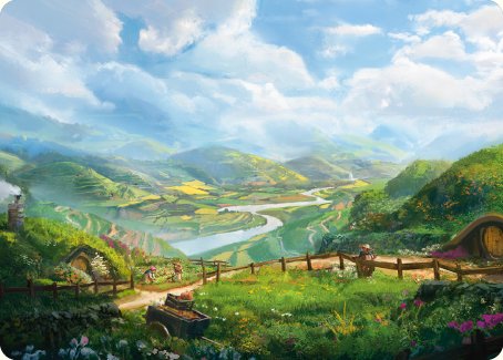 Plains Art Card [The Lord of the Rings: Tales of Middle-earth Art Series] | Exor Games Summserside