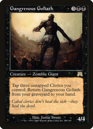 Gangrenous Goliath [Onslaught] | Exor Games Summserside