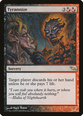 Tyrannize [Shadowmoor] | Exor Games Summserside