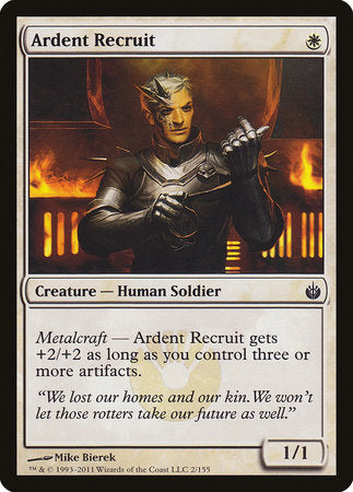 Ardent Recruit [Mirrodin Besieged] | Exor Games Summserside