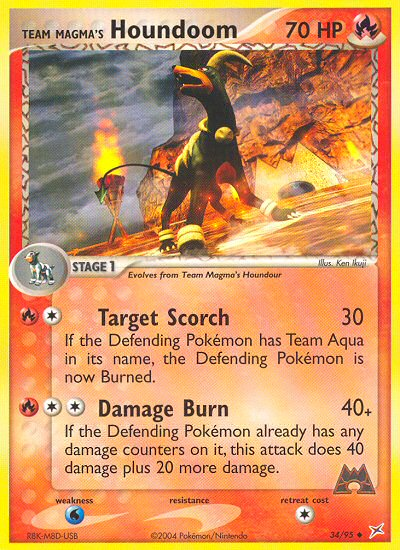 Team Magma's Houndoom (34/95) [EX: Team Magma vs Team Aqua] | Exor Games Summserside