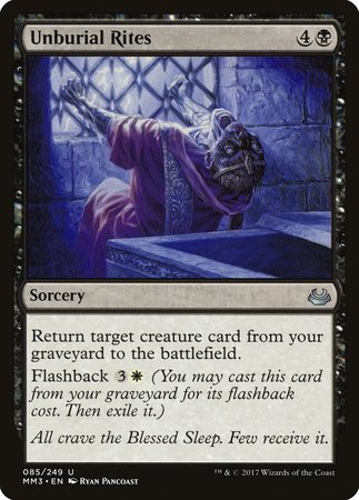 Unburial Rites [Modern Masters 2017] | Exor Games Summserside