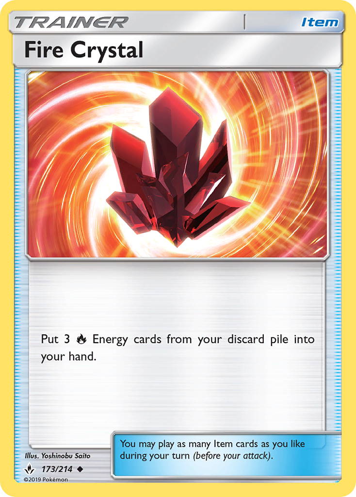 Fire Crystal (173/214) [Sun & Moon: Unbroken Bonds] | Exor Games Summserside