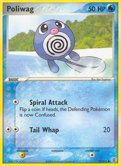 Poliwag (75/112) [EX: FireRed & LeafGreen] | Exor Games Summserside