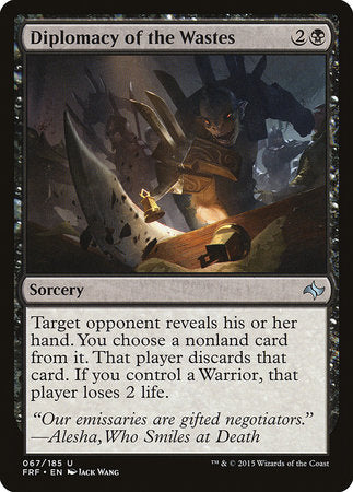 Diplomacy of the Wastes [Fate Reforged] | Exor Games Summserside