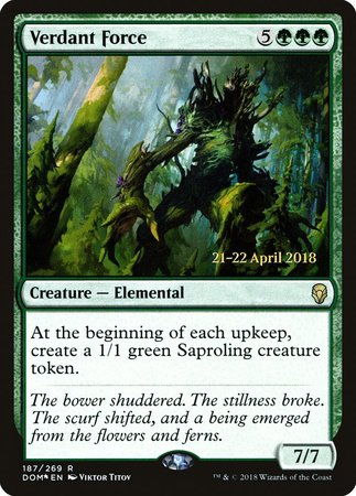 Verdant Force [Dominaria Promos] | Exor Games Summserside