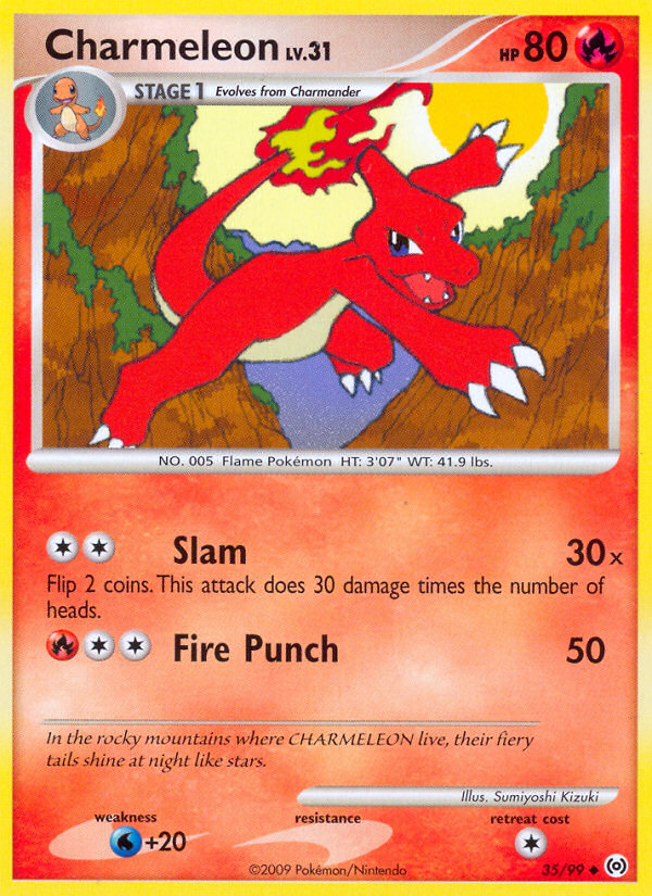 Charmeleon (35/99) [Platinum: Arceus] | Exor Games Summserside