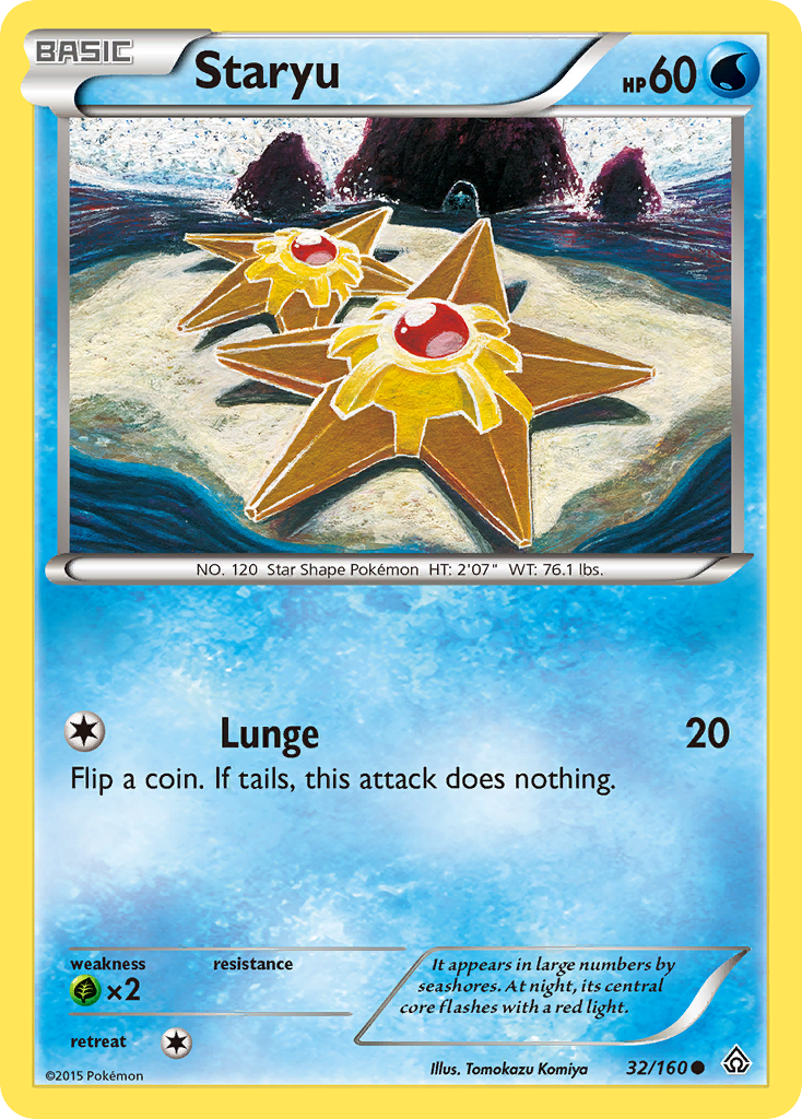 Staryu (32/160) [XY: Primal Clash] | Exor Games Summserside