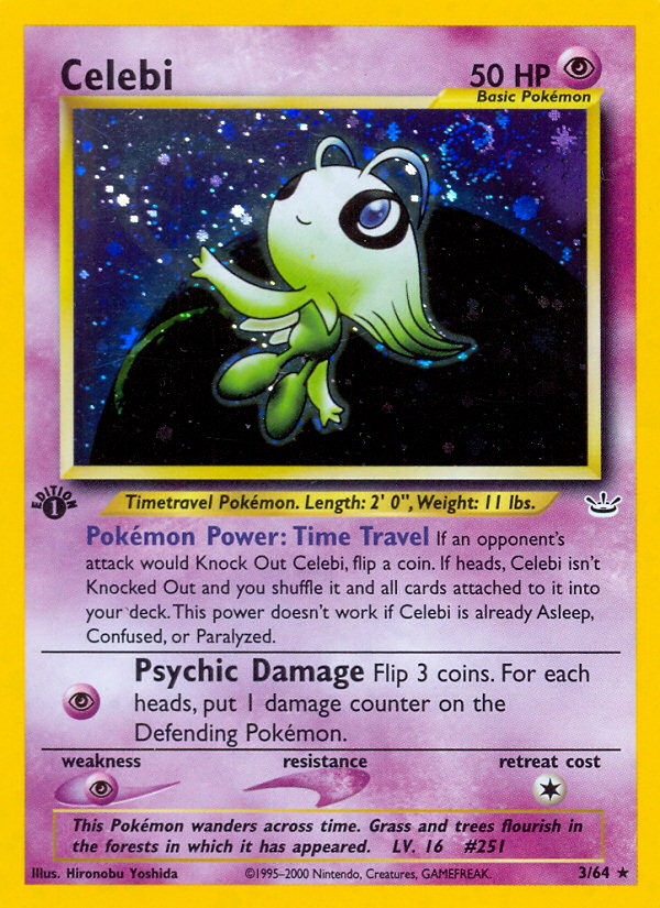 Celebi (3/64) [Neo Revelation 1st Edition] | Exor Games Summserside