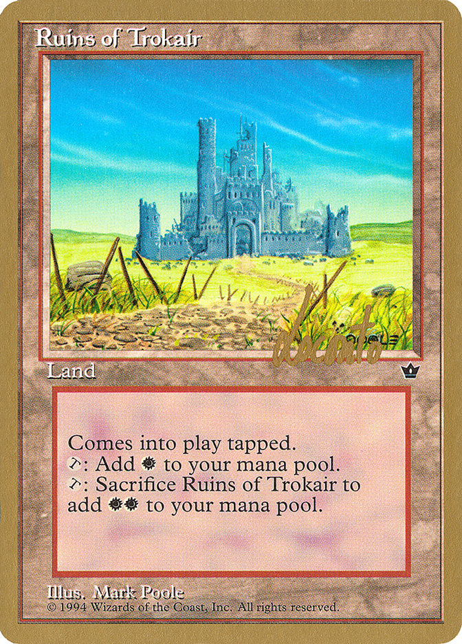 Ruins of Trokair (Michael Loconto) [Pro Tour Collector Set] | Exor Games Summserside