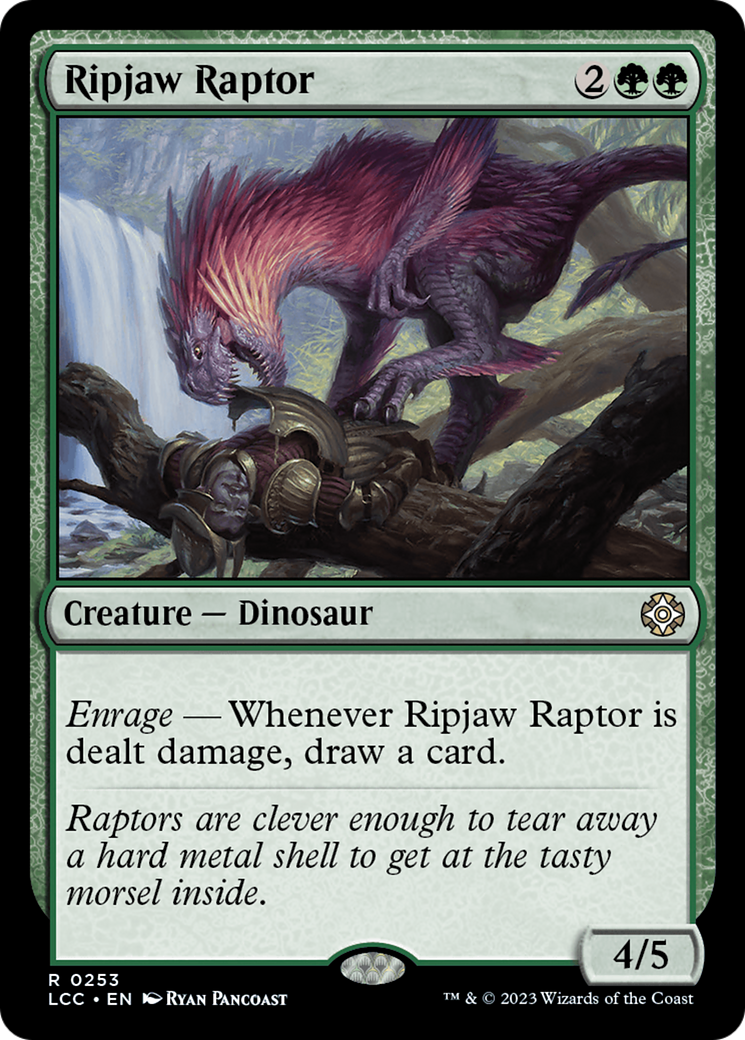 Ripjaw Raptor [The Lost Caverns of Ixalan Commander] | Exor Games Summserside