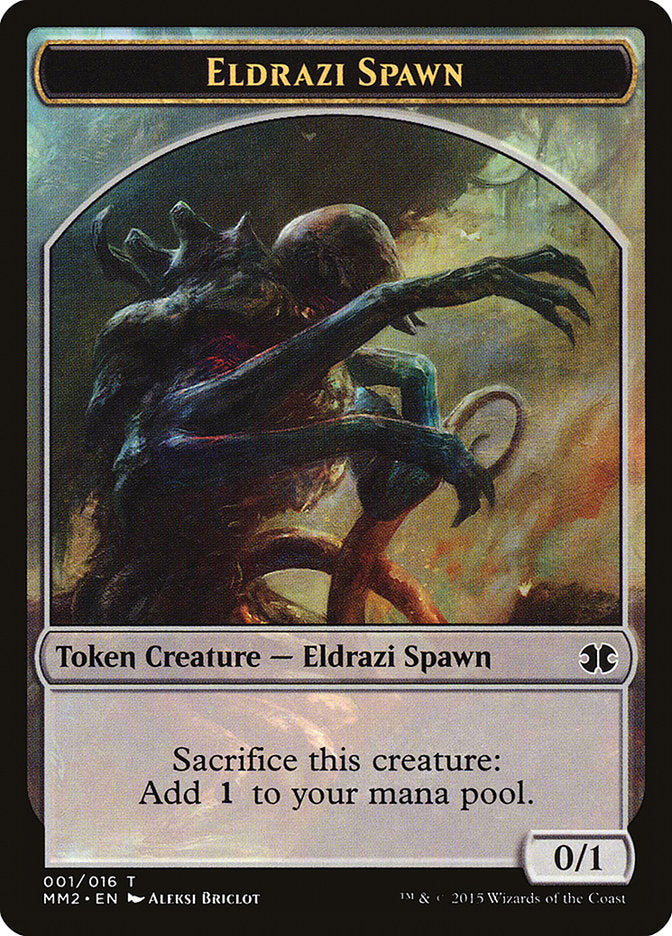 Eldrazi Spawn (001/016) [Modern Masters 2015 Tokens] | Exor Games Summserside