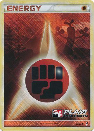 Fighting Energy (93/95) (Play Pokemon Promo) [HeartGold & SoulSilver: Call of Legends] | Exor Games Summserside