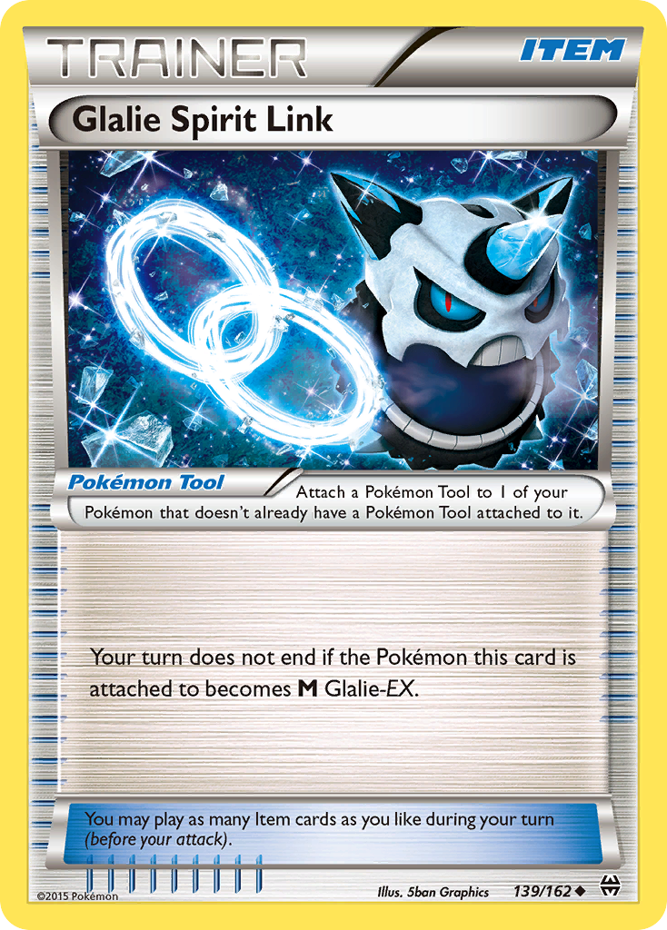 Glalie Spirit Link (139/162) [XY: BREAKthrough] | Exor Games Summserside