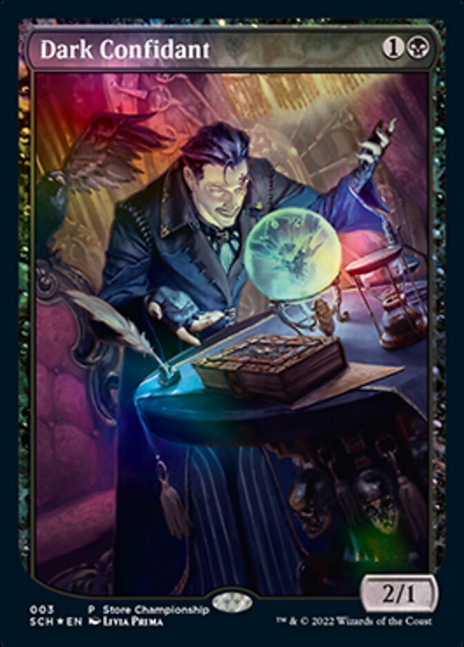 Dark Confidant (Extended Art) [Store Championships 2022] | Exor Games Summserside