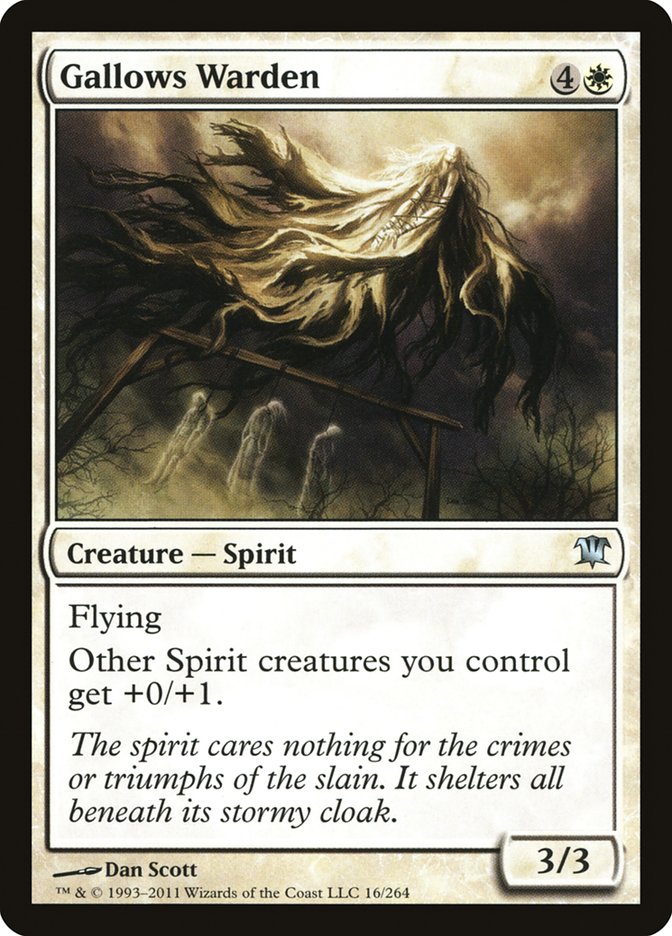 Gallows Warden [Innistrad] | Exor Games Summserside