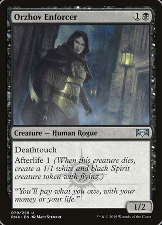 Orzhov Enforcer [Ravnica Allegiance] | Exor Games Summserside