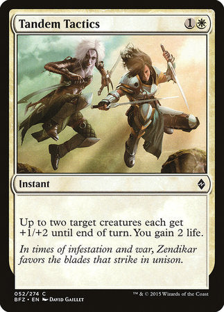 Tandem Tactics [Battle for Zendikar] | Exor Games Summserside
