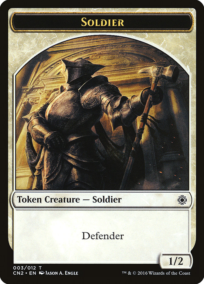 Soldier (003/012) [Conspiracy: Take the Crown Tokens] | Exor Games Summserside