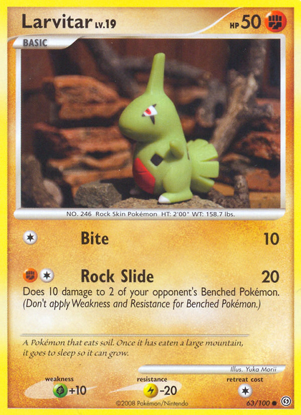 Larvitar (63/100) [Diamond & Pearl: Stormfront] | Exor Games Summserside