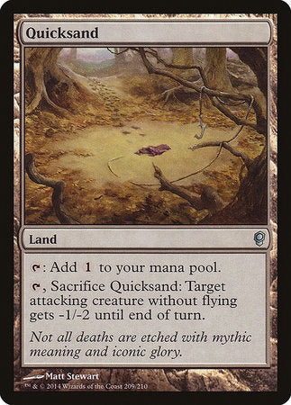 Quicksand [Conspiracy] | Exor Games Summserside