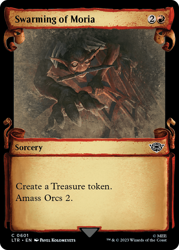 Swarming of Moria [The Lord of the Rings: Tales of Middle-Earth Showcase Scrolls] | Exor Games Summserside