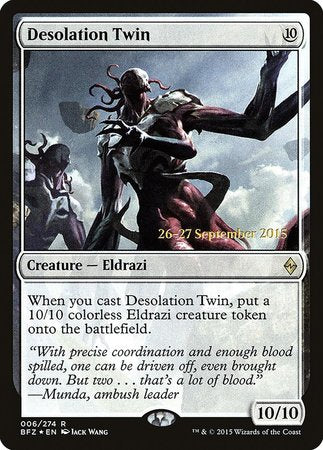 Desolation Twin [Battle for Zendikar Promos] | Exor Games Summserside