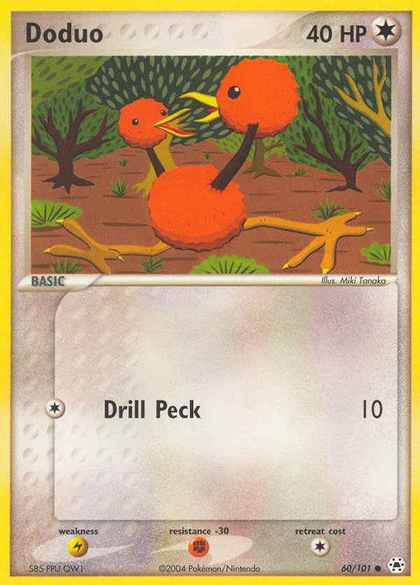 Doduo (60/101) [EX: Hidden Legends] | Exor Games Summserside