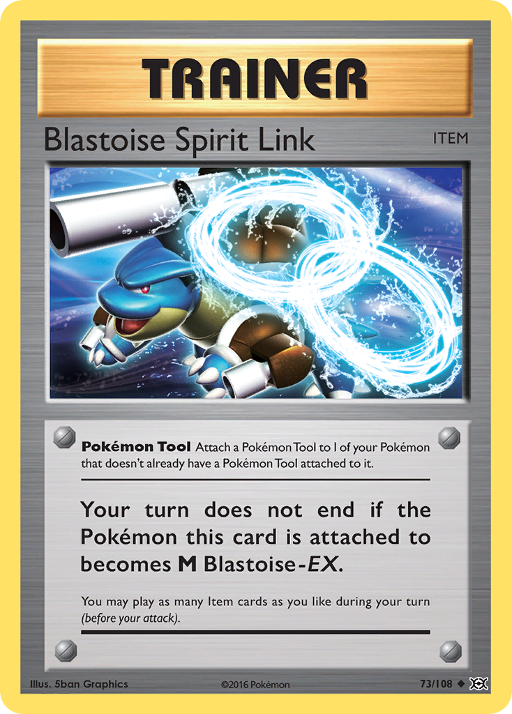 Blastoise Spirit Link (73/108) [XY: Evolutions] | Exor Games Summserside