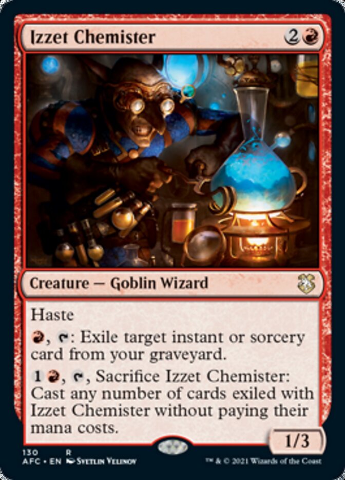 Izzet Chemister [Dungeons & Dragons: Adventures in the Forgotten Realms Commander] | Exor Games Summserside