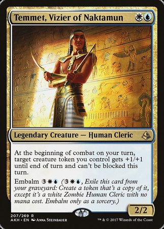 Temmet, Vizier of Naktamun [Amonkhet] | Exor Games Summserside