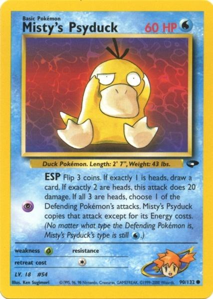 Misty's Psyduck (90/132) [Gym Challenge Unlimited] | Exor Games Summserside