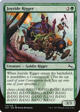 Joyride Rigger [Unstable] | Exor Games Summserside