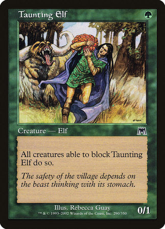 Taunting Elf [Onslaught] | Exor Games Summserside