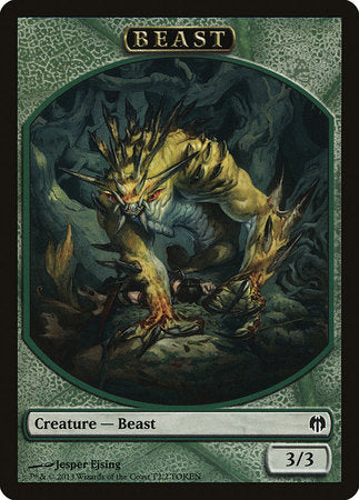 Beast Token [Duel Decks: Heroes vs. Monsters Tokens] | Exor Games Summserside